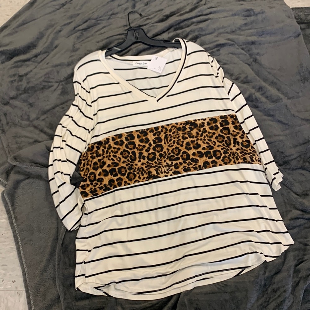 Striped tunic